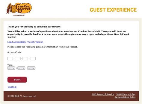 cracker barrel survey sweepstakes rules|Cracker Barrel U Official Rules